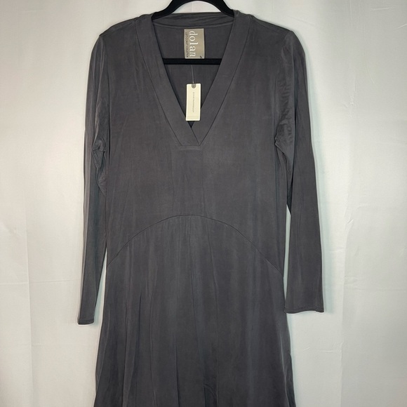 Anthropologie Dresses & Skirts - Anthropologie Dolan Charcoal Long Sleeve Dress